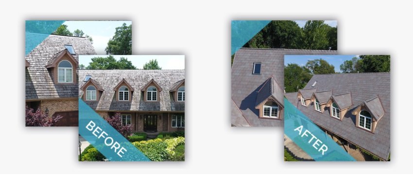 If your brand promise is durability and security, use imagery that shows strong, reliable roofs and protective coverage.